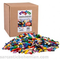 SCS Direct Building Bricks 5 Pounds Big Box of Bricks Bulk Blocks Tight Fit and Compatible with Lego B017BQS7YG